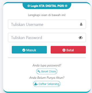 Register PGRI Mamas - Persatuan Guru Republik Indonesia Cabang Mamas
